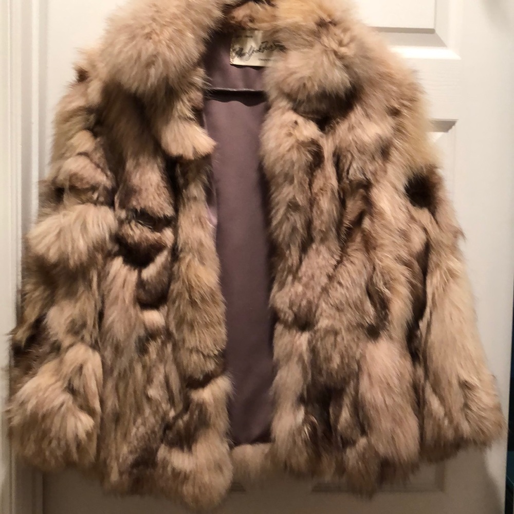 Fox belly Chubby jacket-Vintage